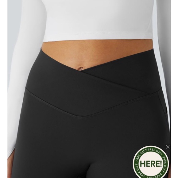 Halara Thermal Crossover Pocket Casual Leggings - Picture 5 of 7